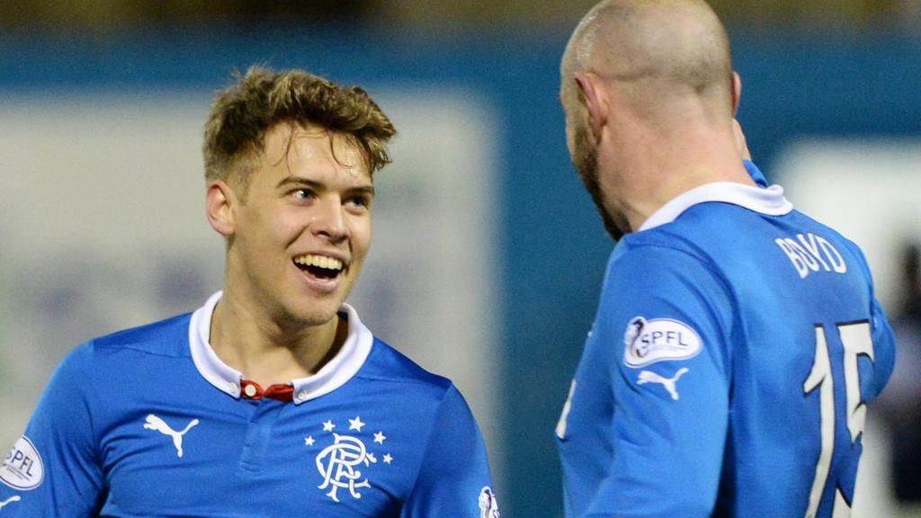 Andy Murdoch and Kris Boyd celebrate