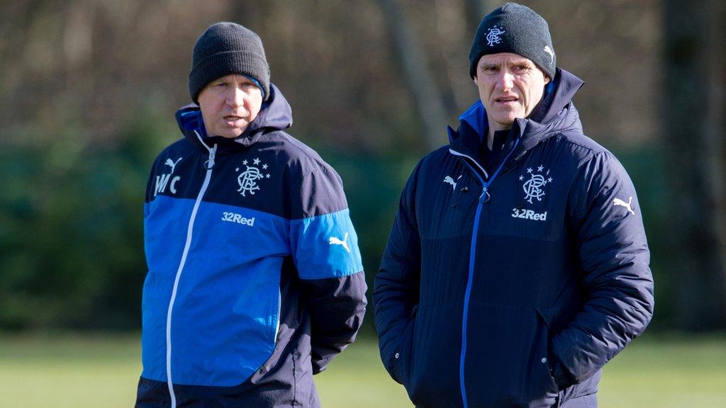 Kenny McDowall and Gordon Durie