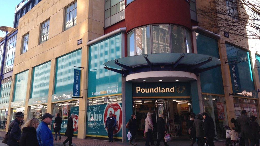 Poundland in Birmingham