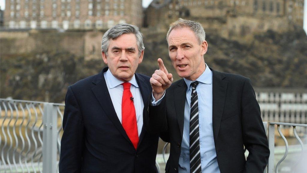 Gordon Brown and Jim Murphy