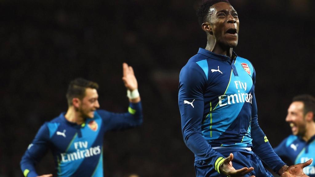 Danny Welbeck celebrates