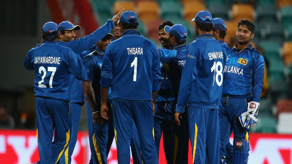 Sri Lanka celebrate