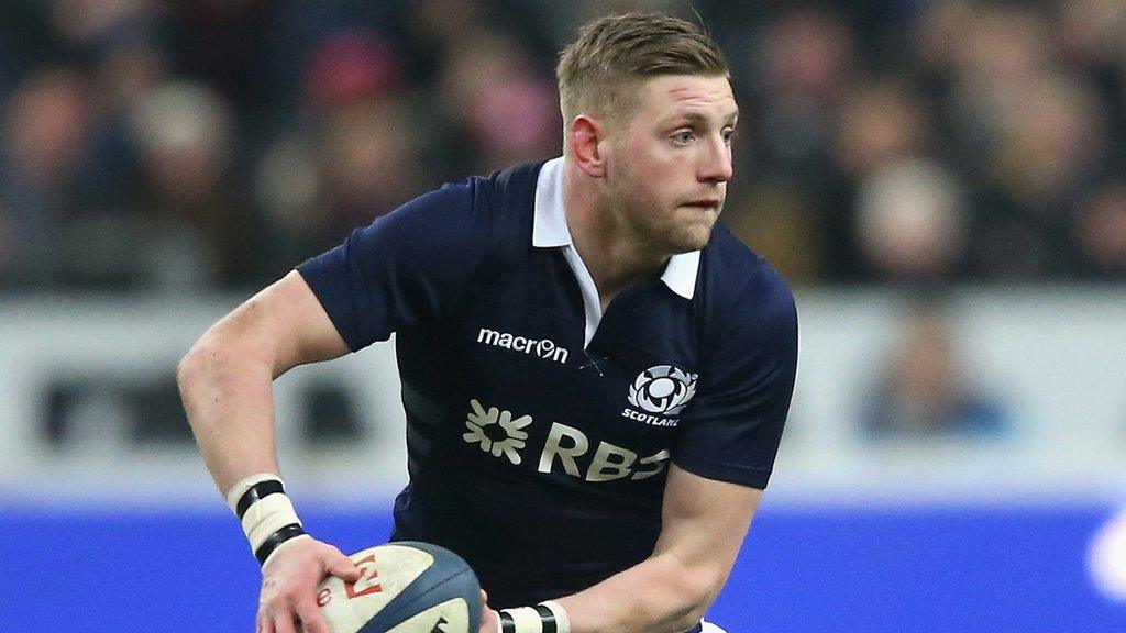 Scotland stand-off Finn Russell