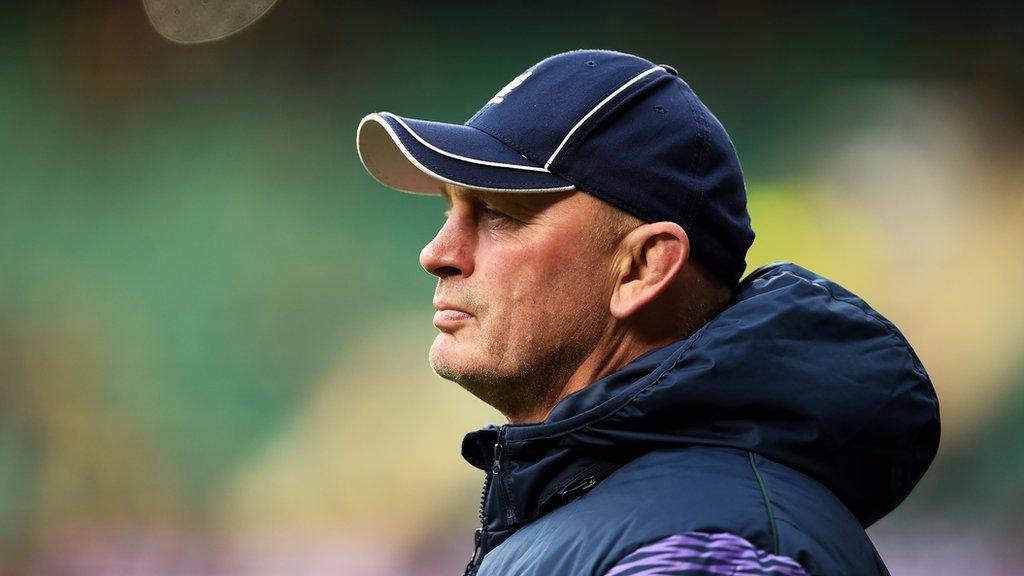 Scotland head coach Vern Cotter