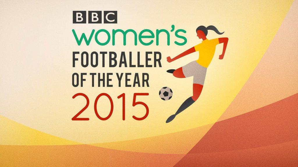 Women's footballer of the year logo