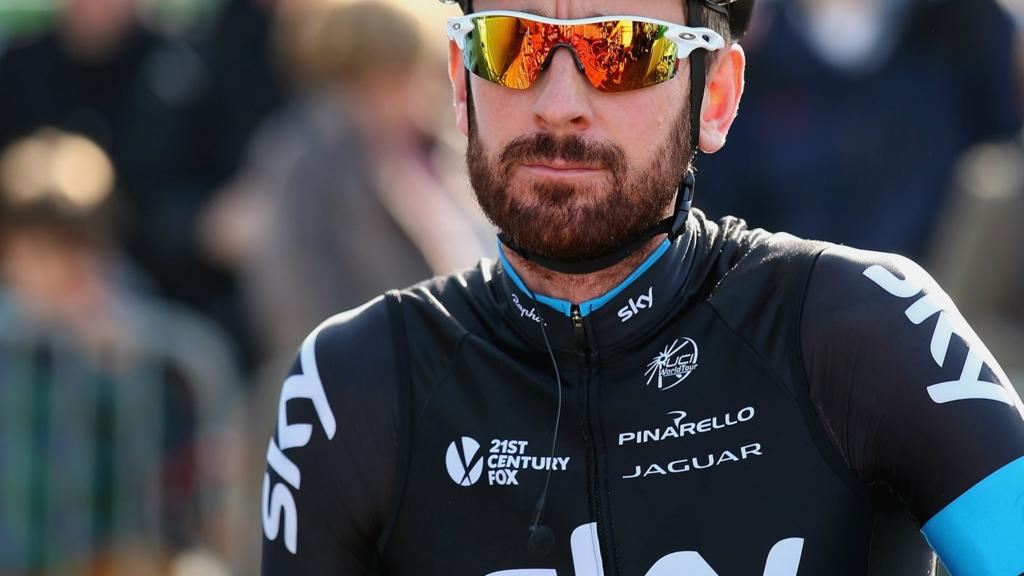 Bradley Wiggins at Paris-Roubaix