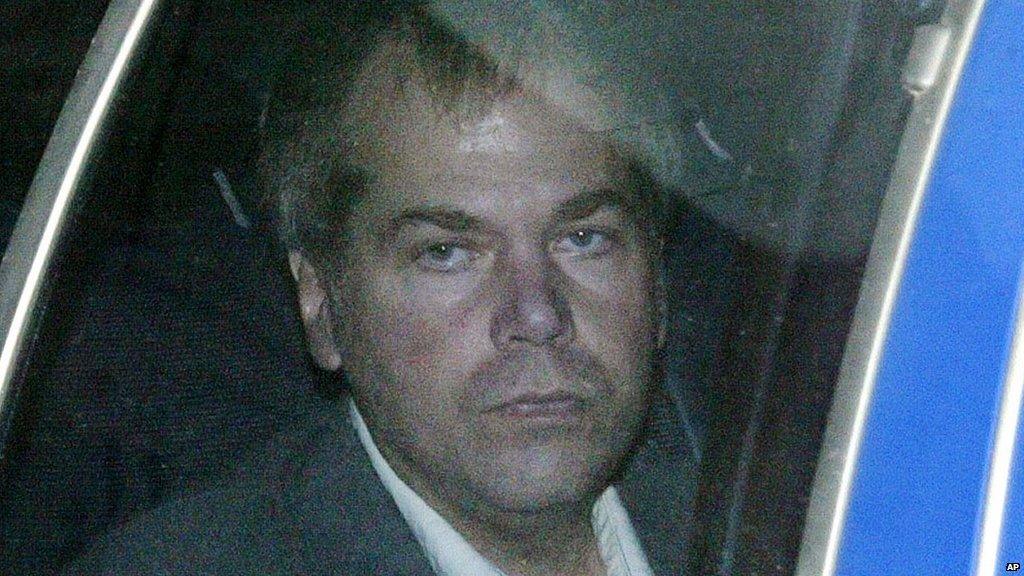 Archive photo of John Hinckley Jr taken in 2003