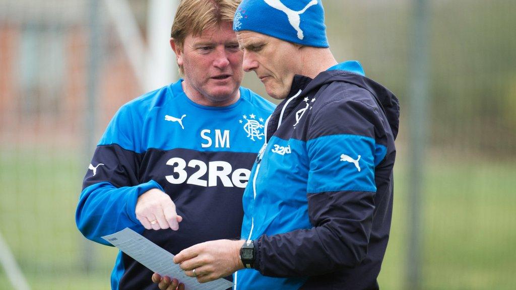 Stuart McCall and Gordon Durie