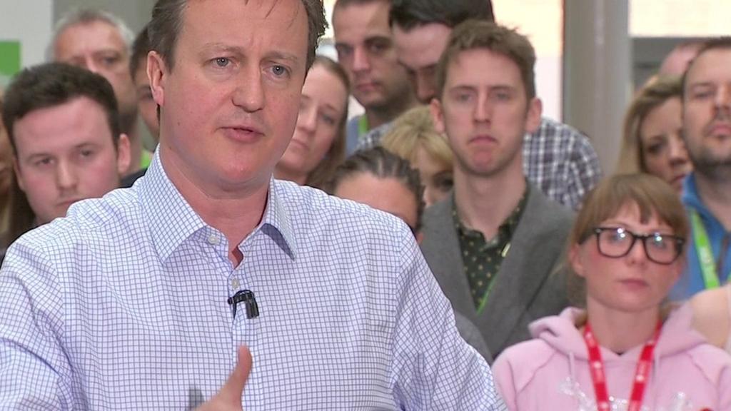 David Cameron at Leeds Q&A