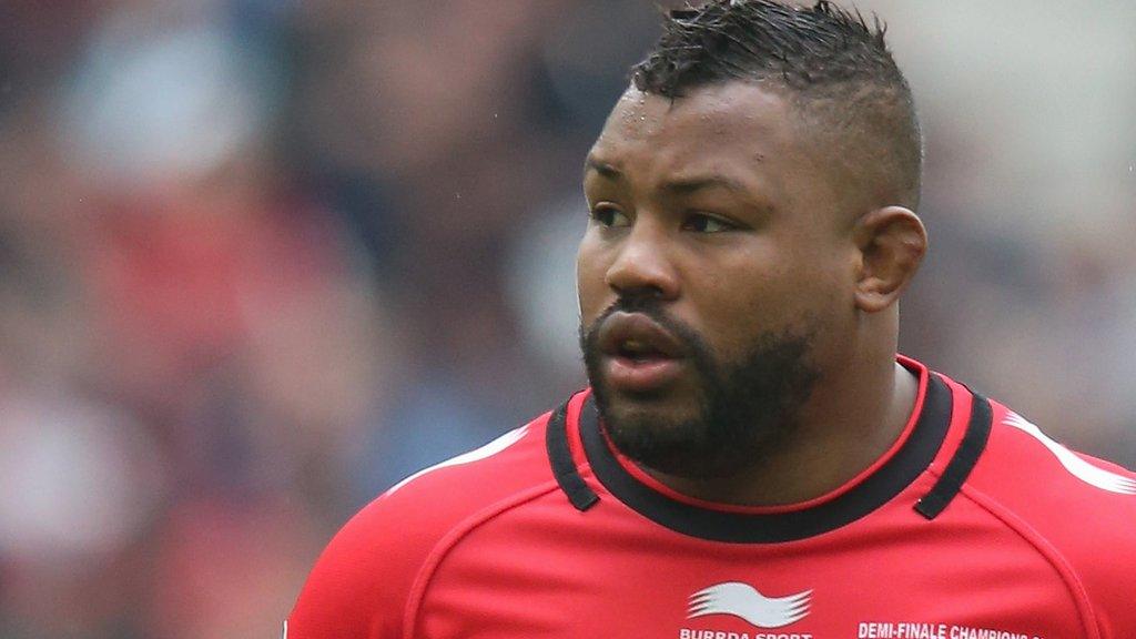 Toulon flanker Steffon Amritage