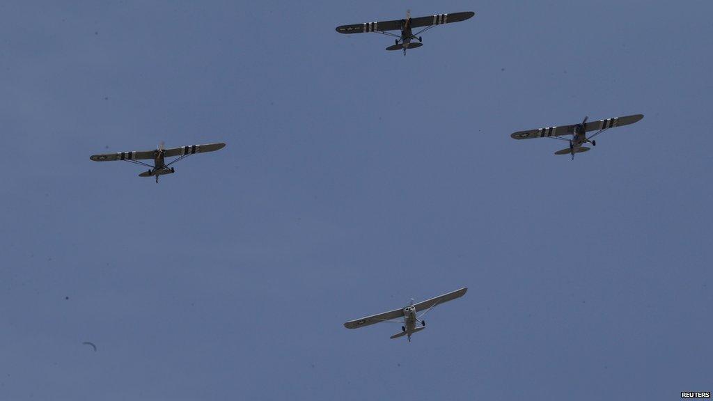 Planes over Washington