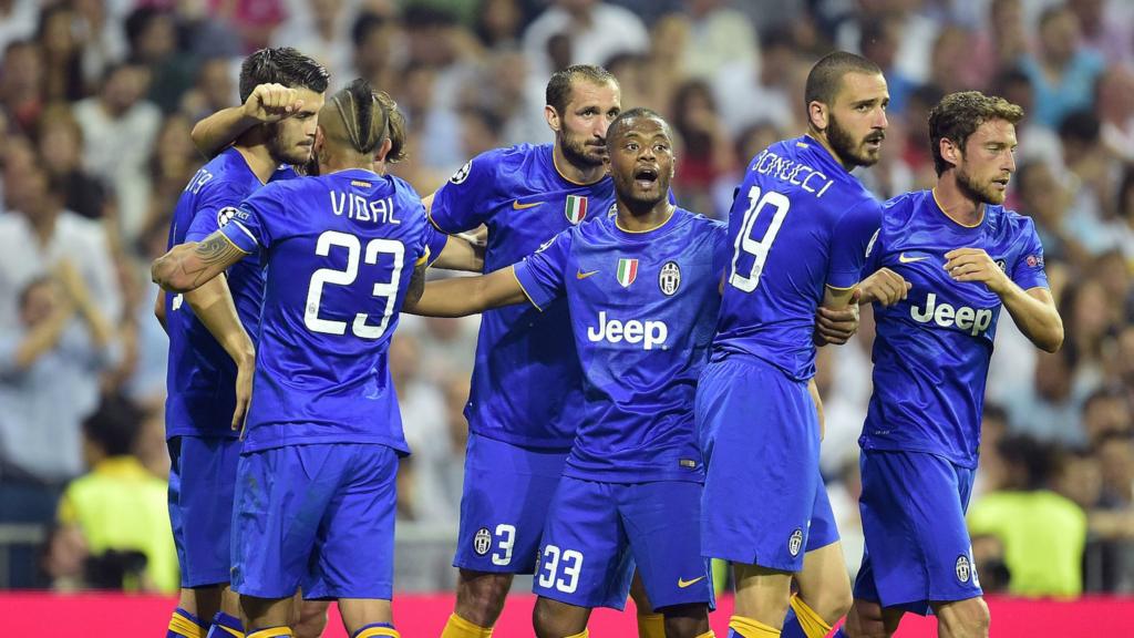 Juventus celebrate