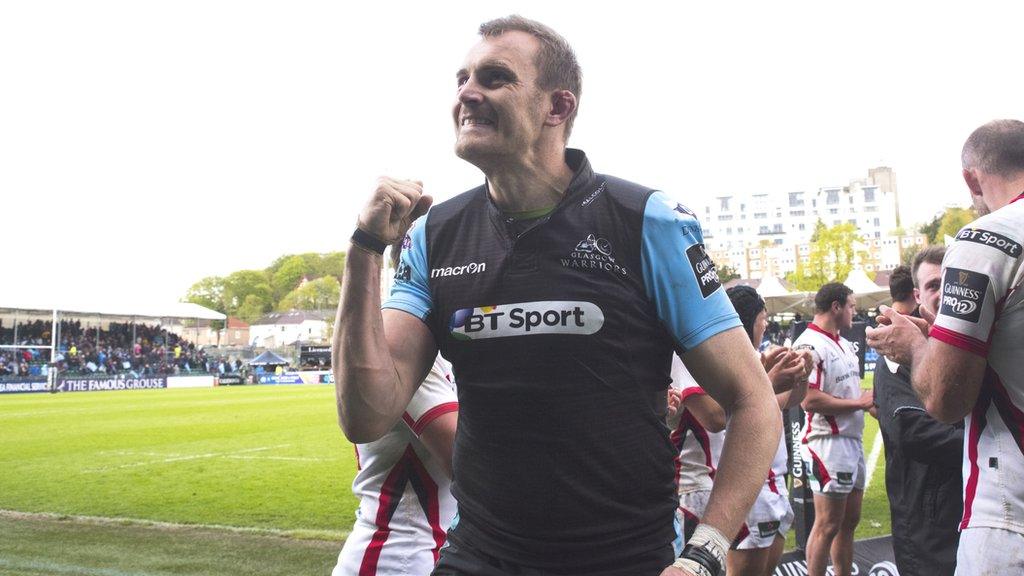 Glasgow Warriors captain Al Kellock