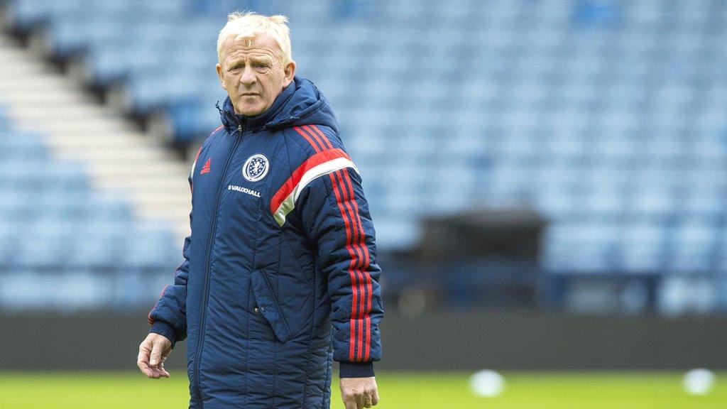 Scotland manager Gordon Strachan