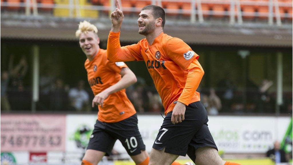 Nadir Ciftci celebrates