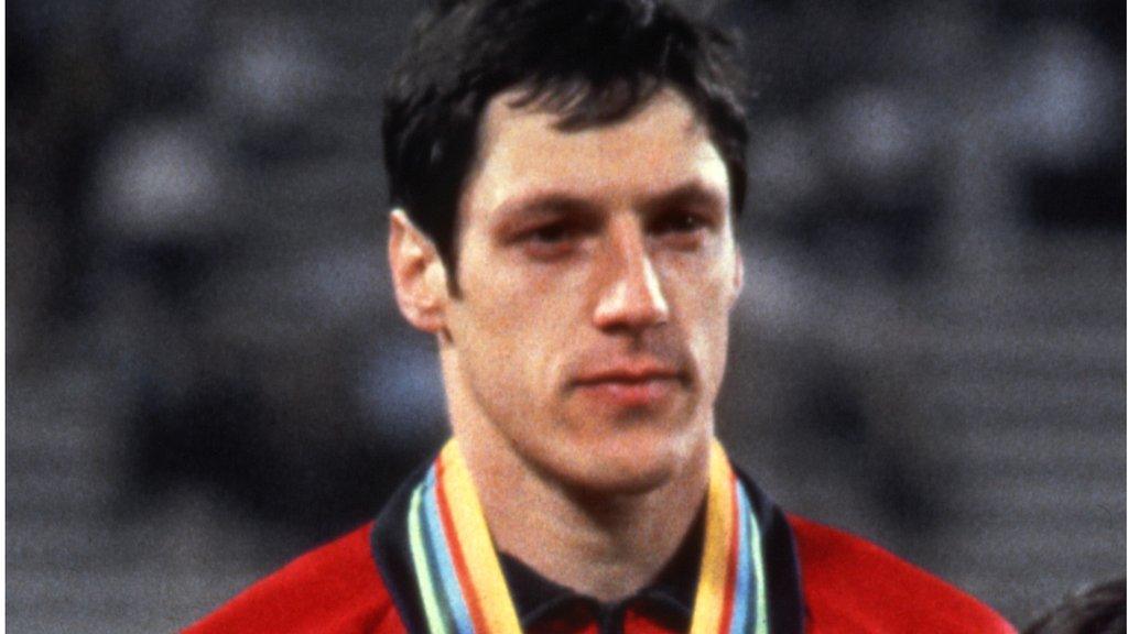 Allan Wells is one of only three British athletes to win the 100m at the Olympic Games