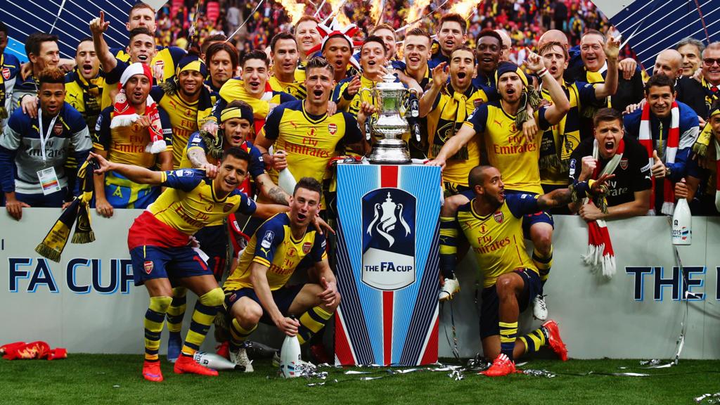 Arsenal win the FA Cup