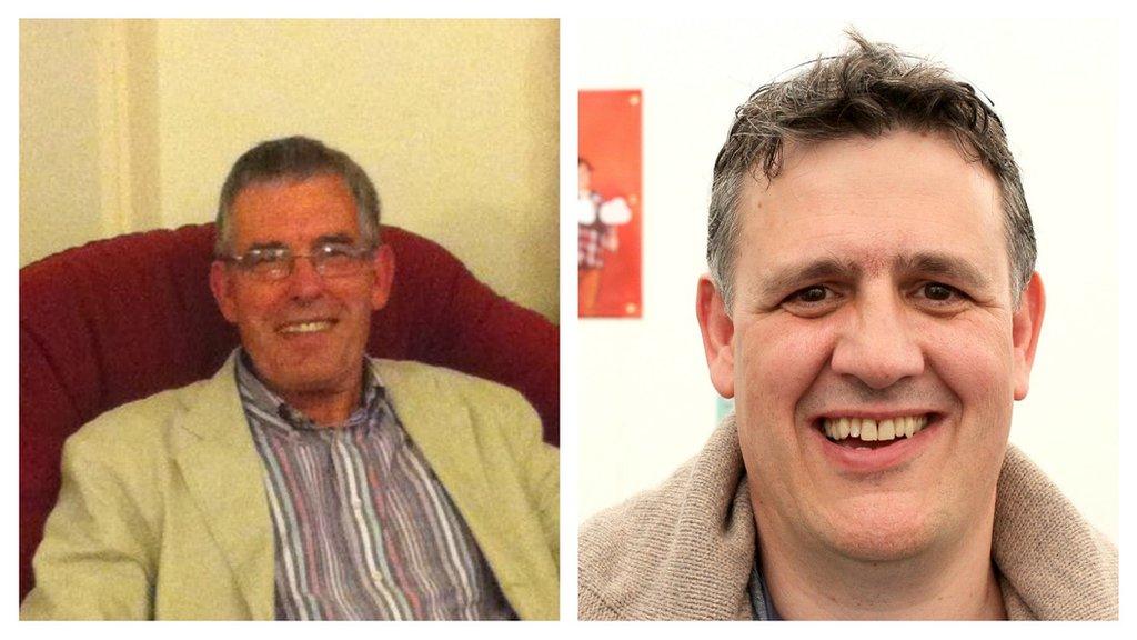 Gwilym Meirion Jones: Tad Rhys Meirion