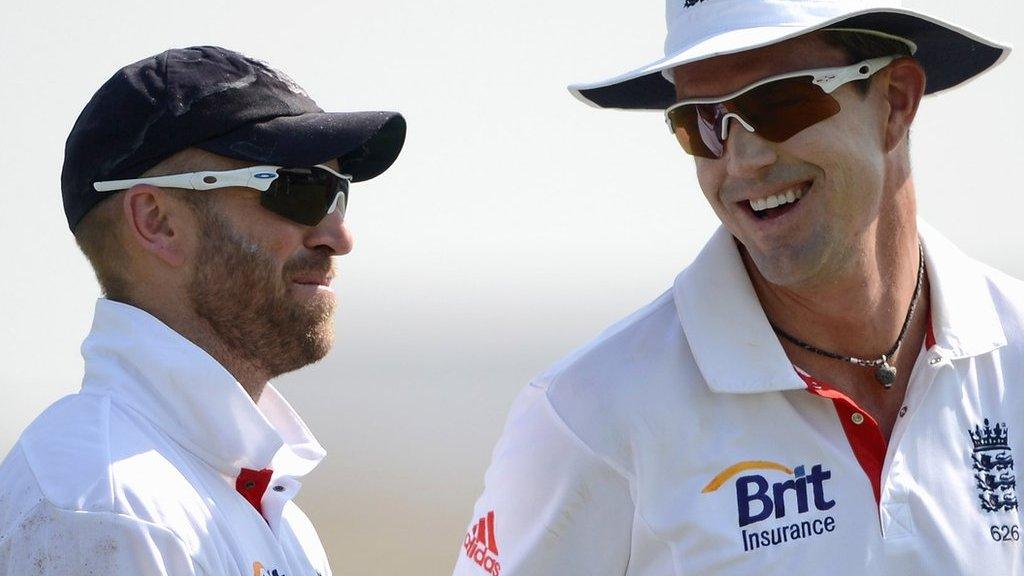 Matt Prior and Kevin Pietersen