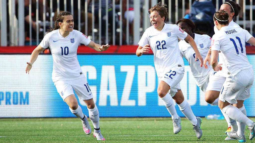 England celebrate