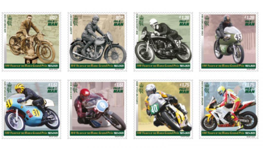 Manx Grand Prix stamps