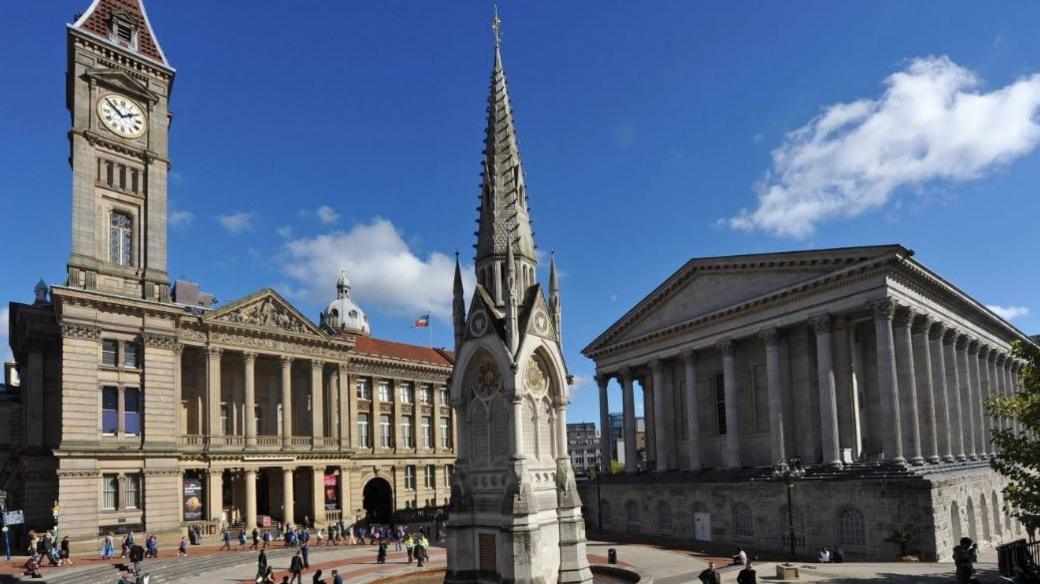 Birmingham's Chamberlain Sq