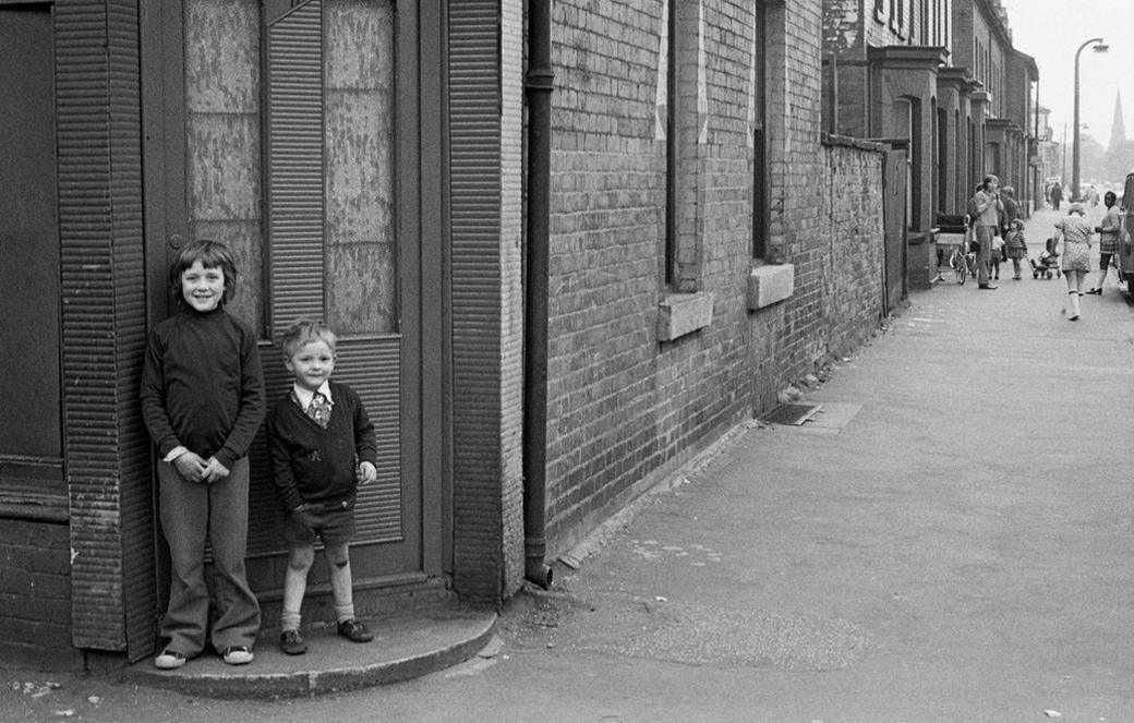 boys on street corner