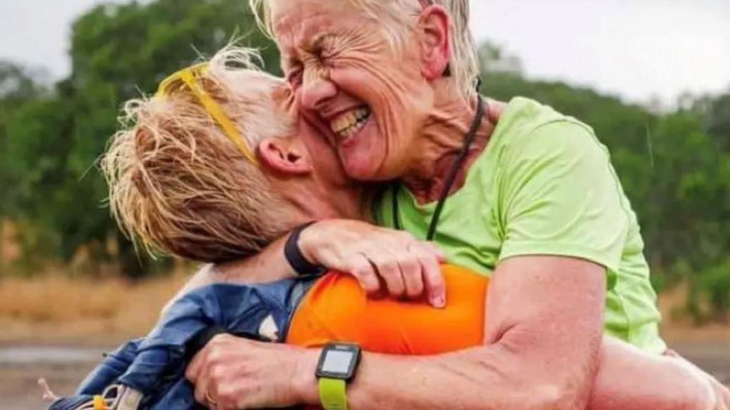 Ann yn gorffen ras Ultra Kenya