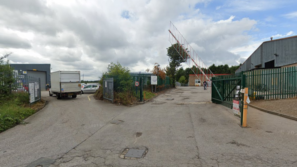 The factory site on Commondale Way in Bradford