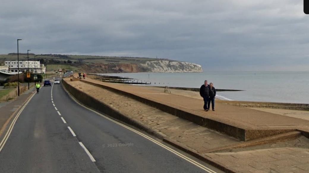 Yaverland seafront