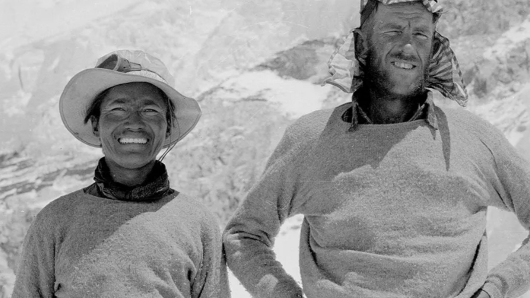 Hillary and Tenzing Norgay