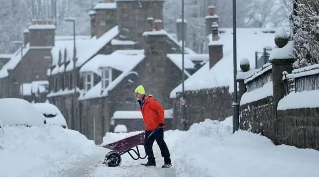 Fear le barra san t-sneachd