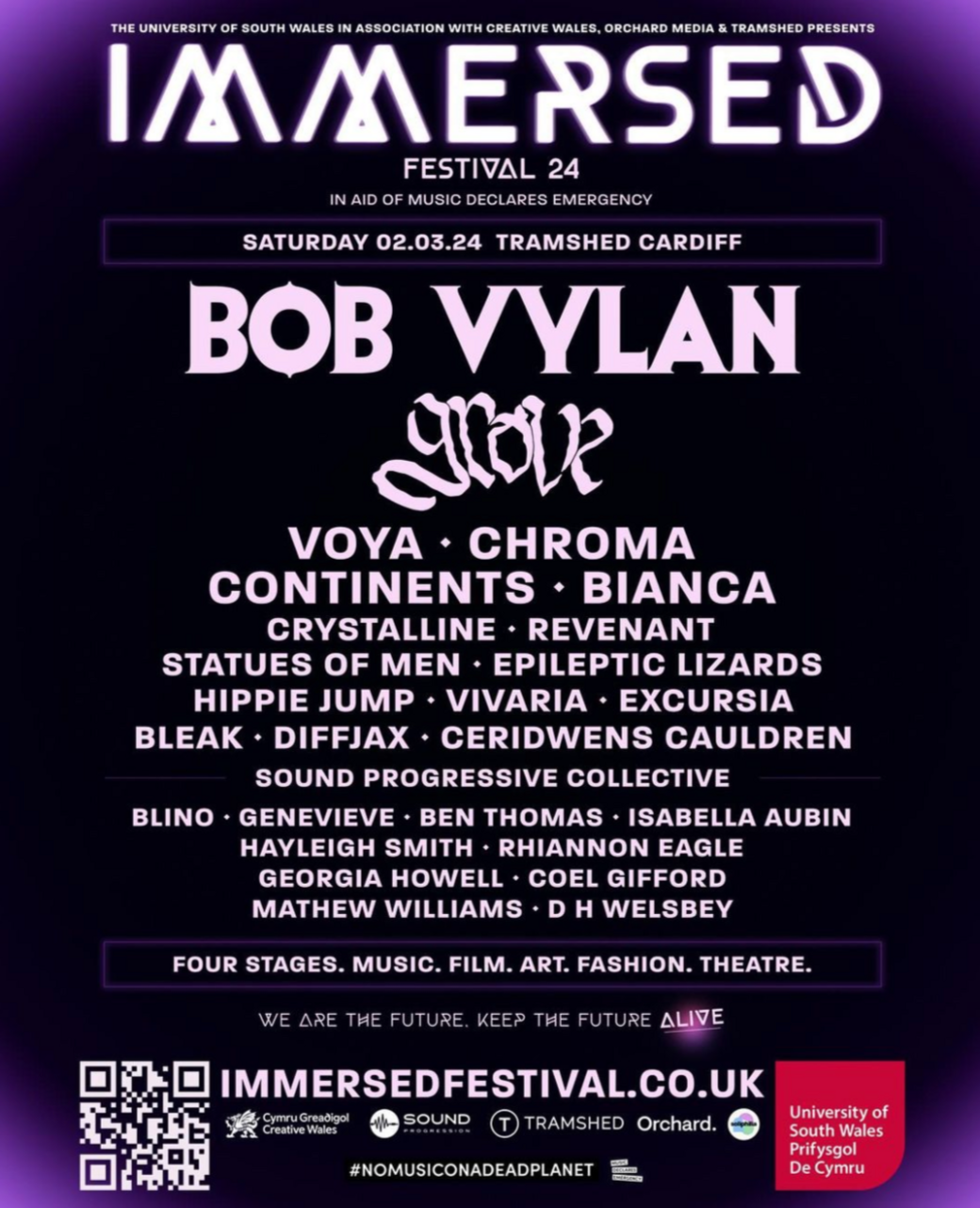 Poster Immersed Festival 2024