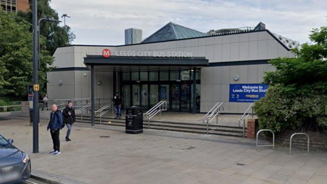 Exterior of Leeds City Bus Station