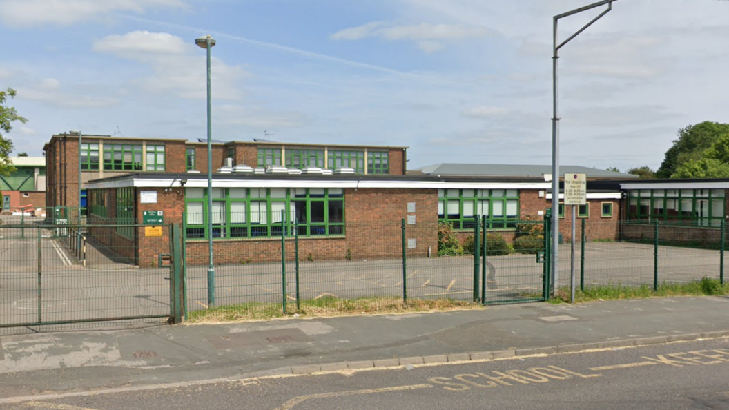 A Google streetview image of the school