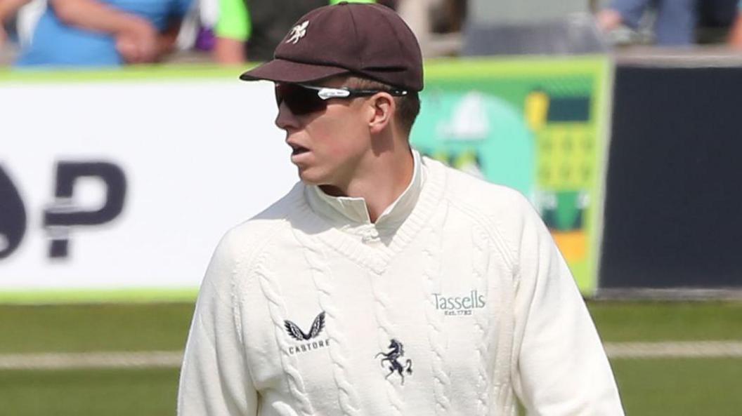 Zak Crawley playing for Kent