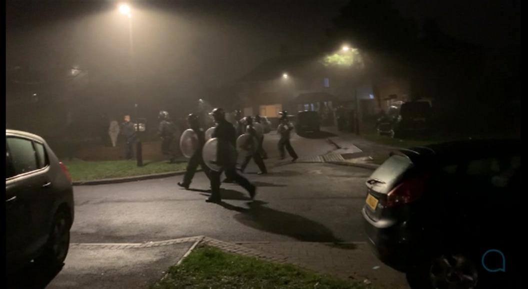 Police in Halton Moor area of Leeds