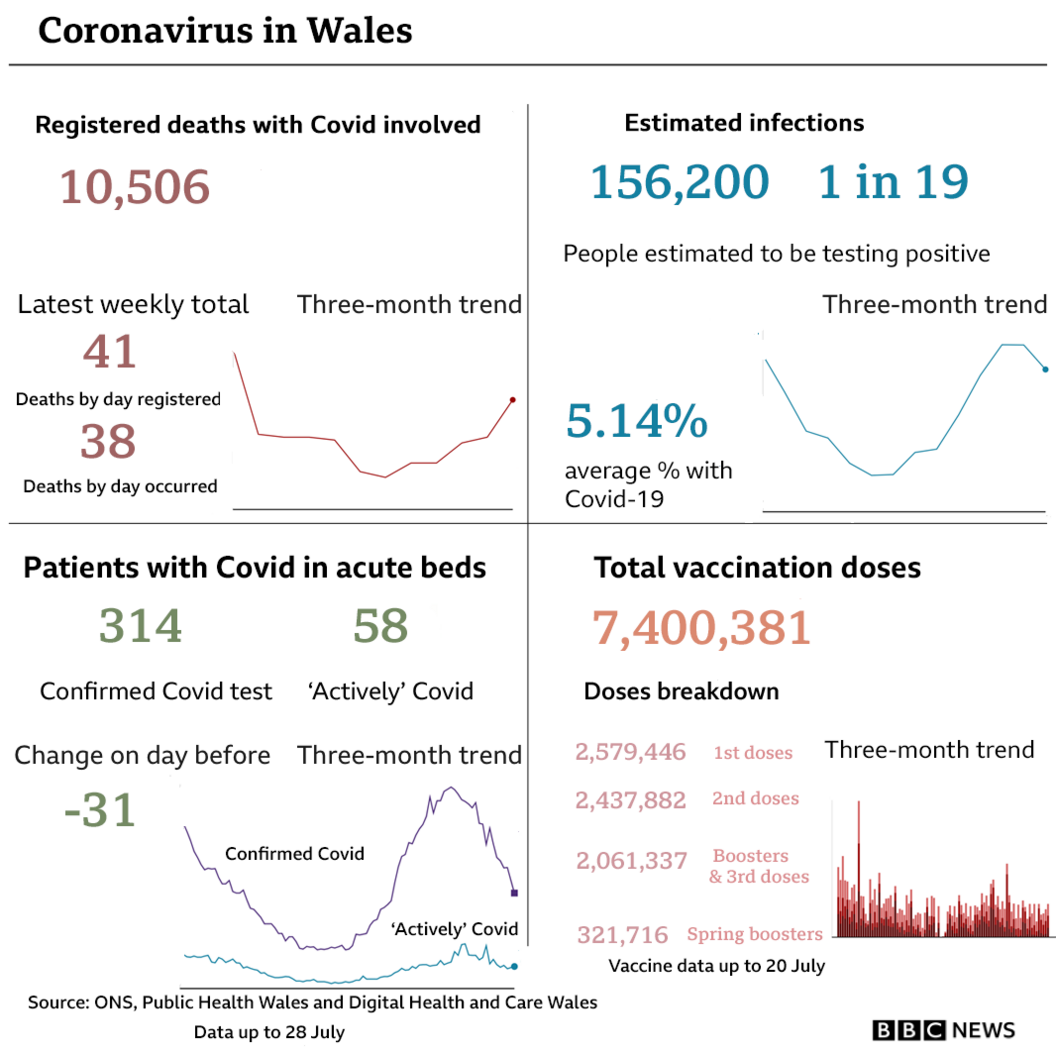 Summary of Covid figures