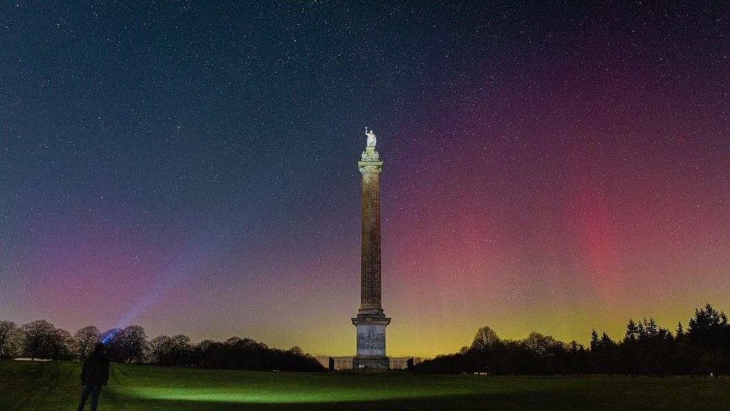 Northern Lights at Blenheim Palace