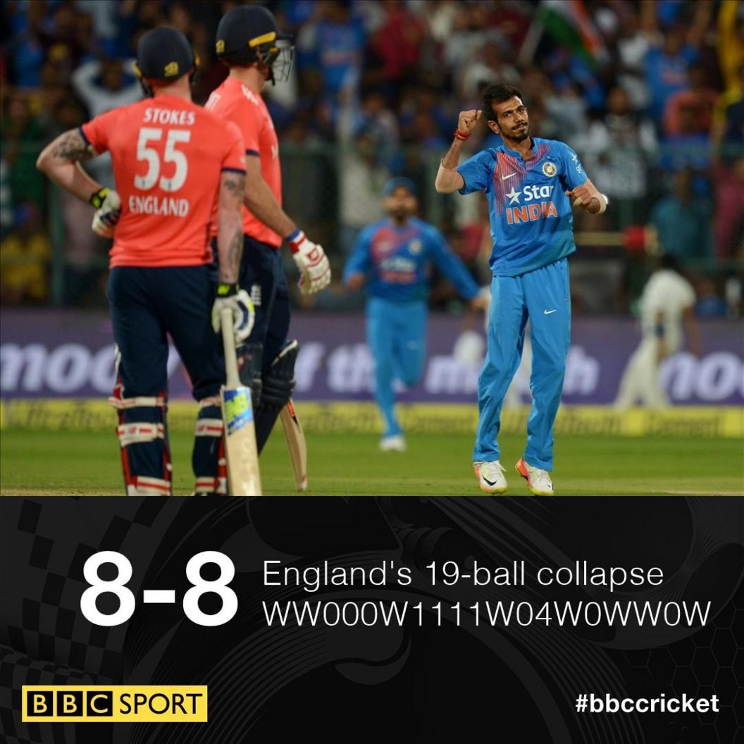 England collapse