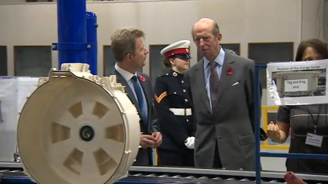 The Duke of Kent at EBAC