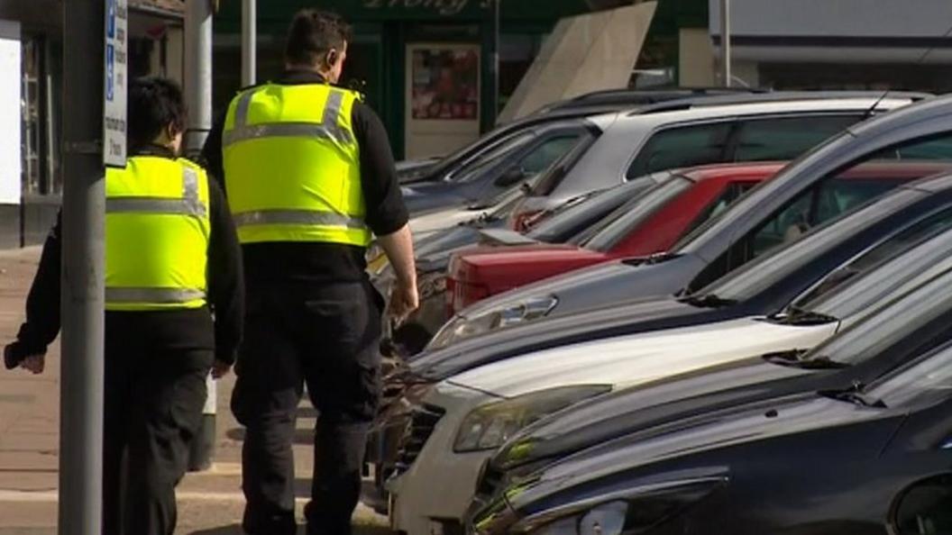 Traffic wardens in Ipwsich