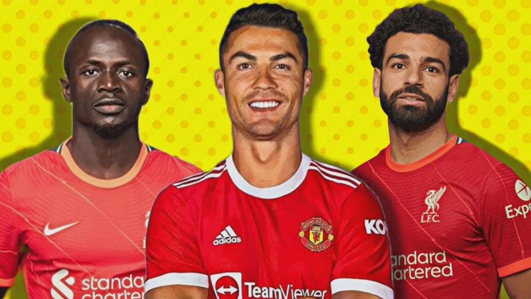 Mane, Ronaldo, Salah.