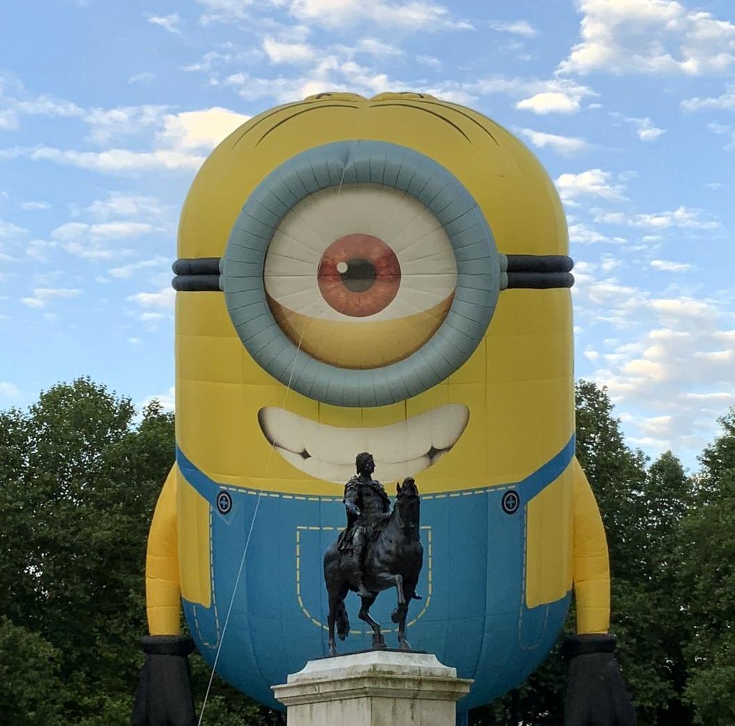 Minion hot air balloon