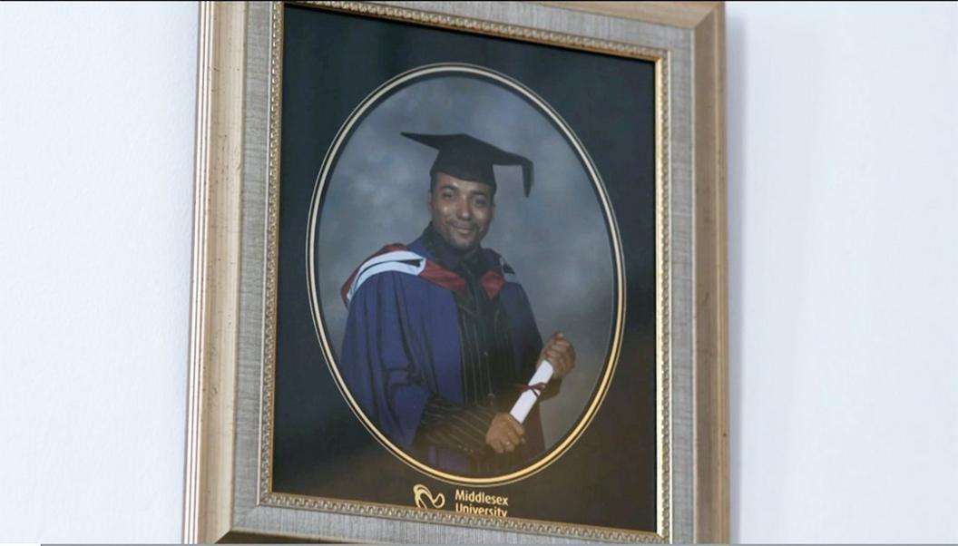 Noel's graduation portrait