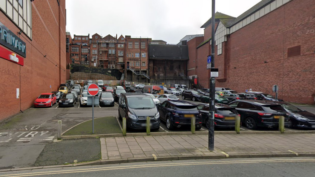 The Gap car park, Shrewsbury