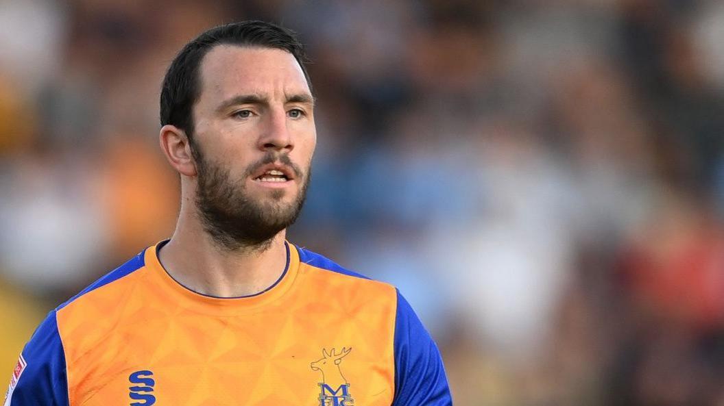 John-Joe O'Toole in action for Mansfield Town