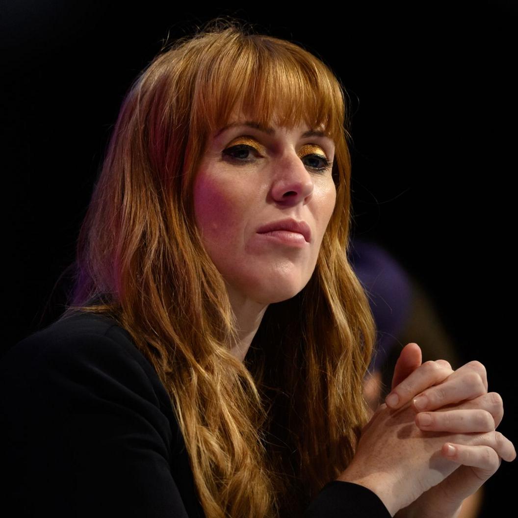 Deputy Leader of the Labour Party Angela Rayner listens to speeches in the main hall on day four of the Labour Party conference on 28 September 2021 in Brighton. 