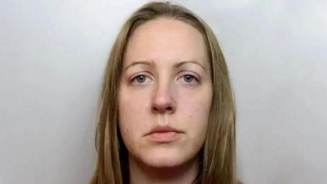 Custody photograph of convicted serial killer Lucy Letby, who murdered seven babies and attempted to murder seven others at the Countess of Chester hospital