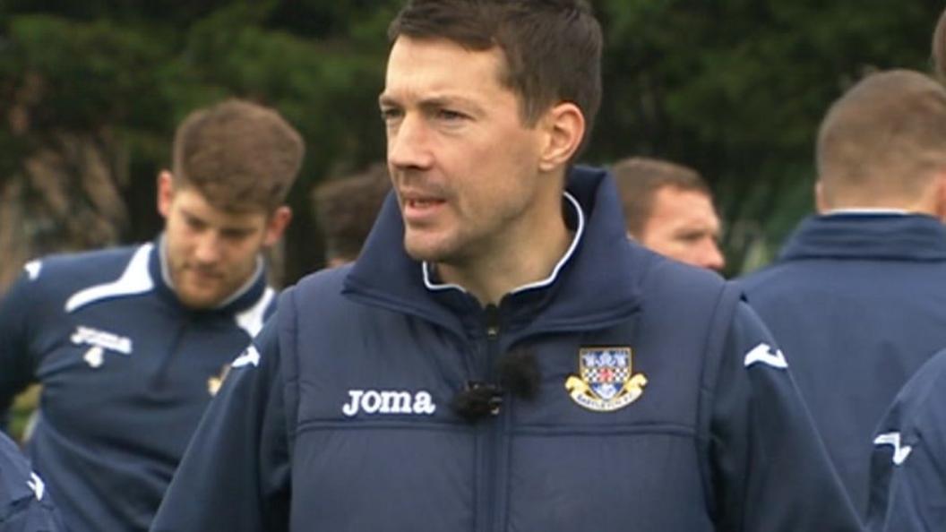 Eastleigh manager Chris Todd